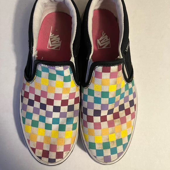 Checkered vans size 5 - Picture 10 of 13